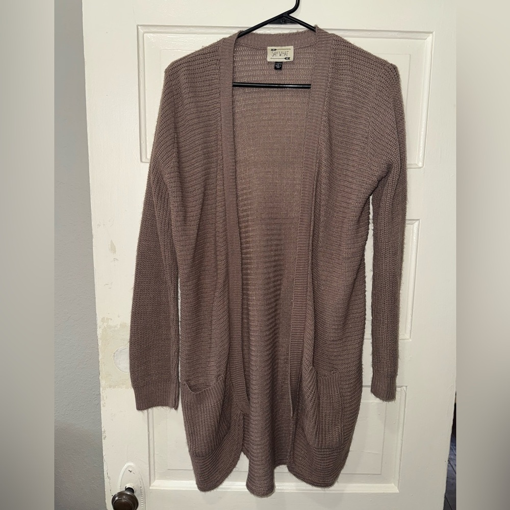 Open Front Cardigan